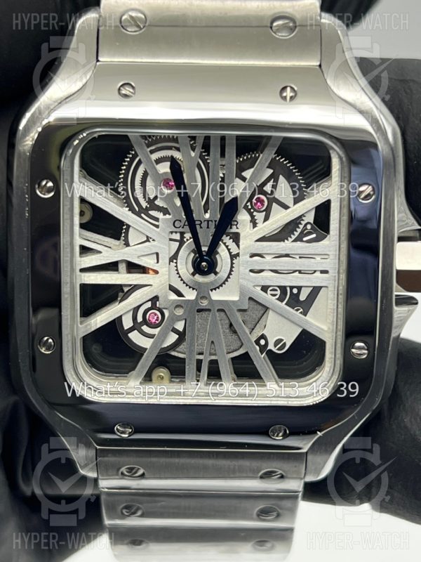 Товар Cartier Santos de Cartier Skeleton 40mm Art 9070 Фото 10 - Cartier Santos de Cartier Skeleton 40mm Art 9070