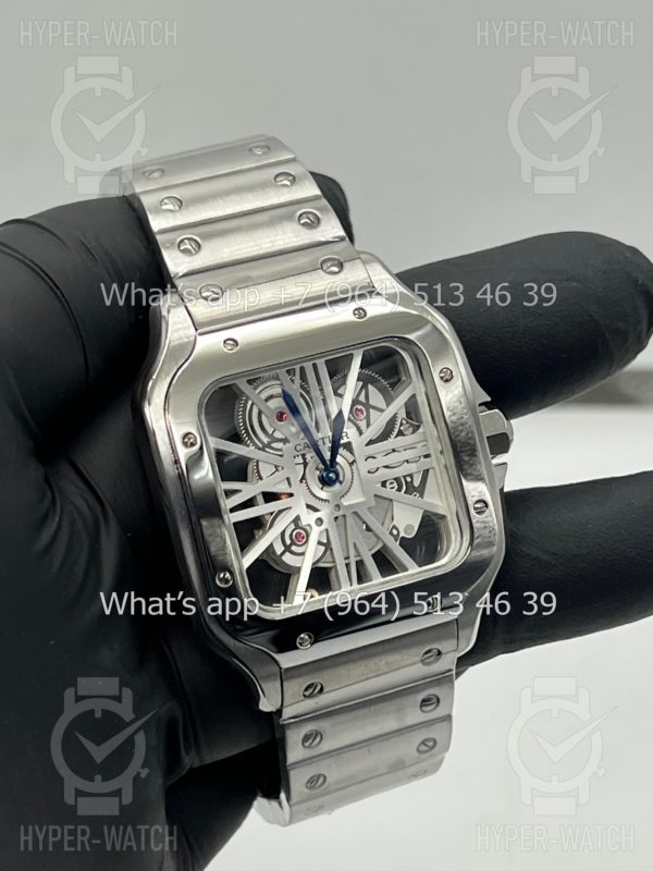 Товар Cartier Santos de Cartier Skeleton 40mm Art 9070 Фото 12 - Cartier Santos de Cartier Skeleton 40mm Art 9070