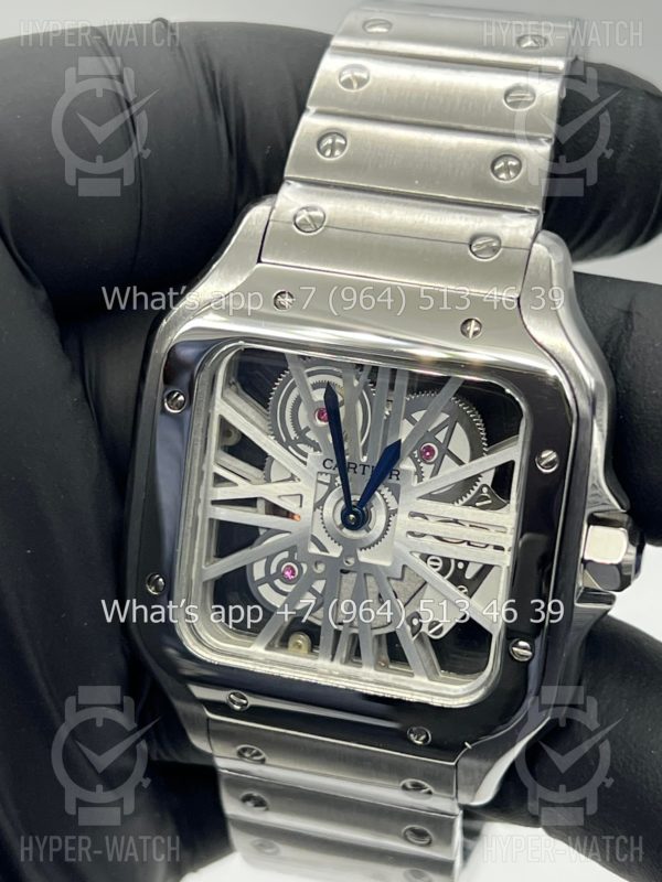 Товар Cartier Santos de Cartier Skeleton 40mm Art 9070 Фото 14 - Cartier Santos de Cartier Skeleton 40mm Art 9070