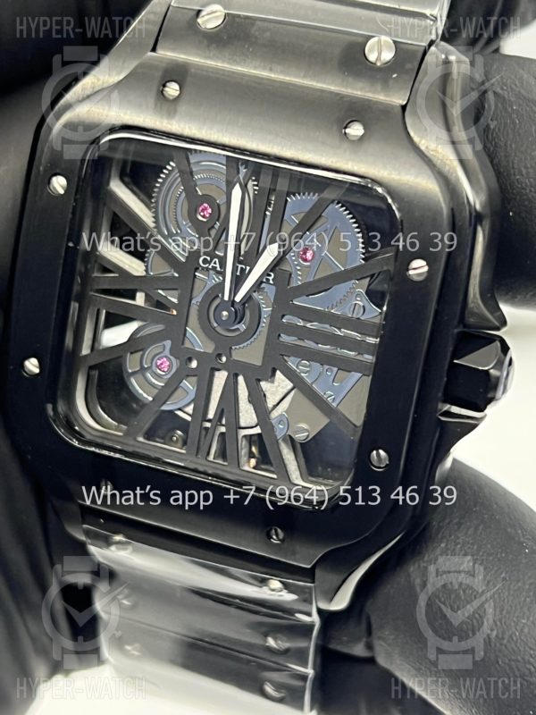 Фото 7 - Cartier Santos de Cartier Skeleton 40mm Art 9071