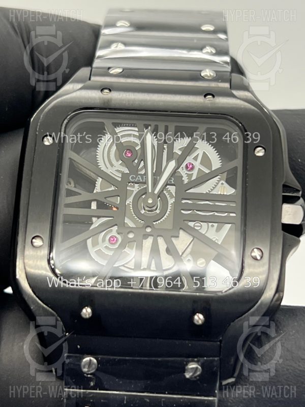Фото 6 - Cartier Santos de Cartier Skeleton 40mm Art 9071