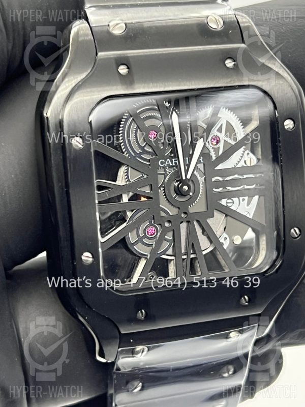 Фото 4 - Cartier Santos de Cartier Skeleton 40mm Art 9071