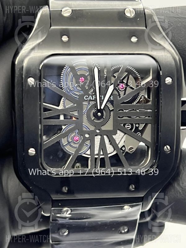 Фото 5 - Cartier Santos de Cartier Skeleton 40mm Art 9071