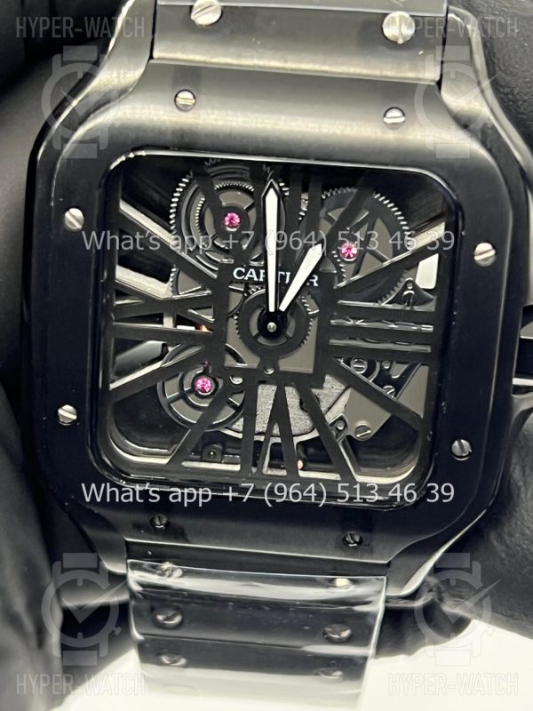 Фото 3 - Cartier Santos de Cartier Skeleton 40mm Art 9071