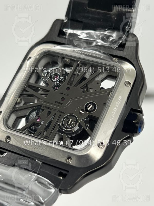 Фото 21 - Cartier Santos de Cartier Skeleton 40mm Art 9071