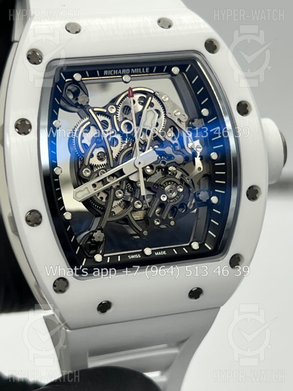 Товар Richard Mille RM 055 White Bubba Watson Ceramic Art 9076 Фото 5 - Richard Mille RM 055 White Bubba Watson Ceramic Art 9076