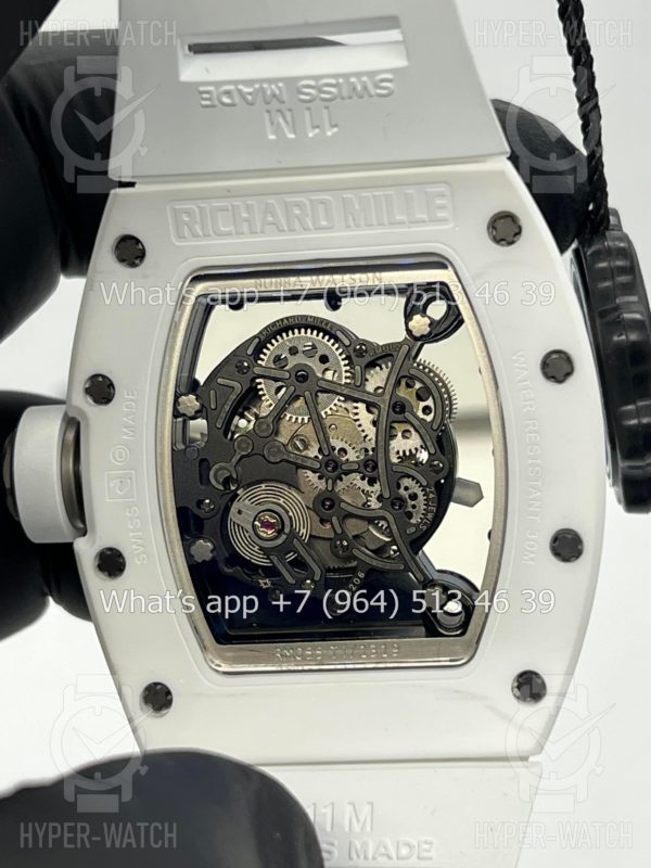 Товар Richard Mille RM 055 White Bubba Watson Ceramic Art 9076 Фото 17 - Richard Mille RM 055 White Bubba Watson Ceramic Art 9076