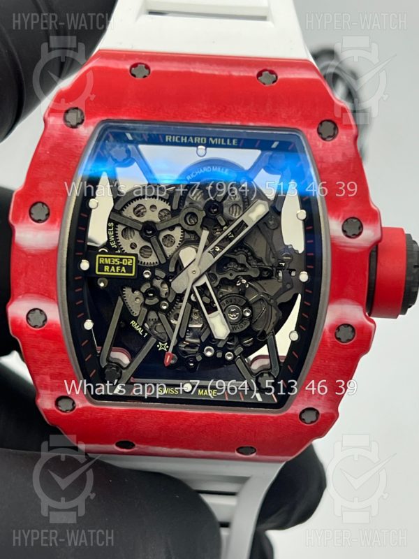 Товар Richard Mille RM 035-02 Rafa Red White Фото 2 - Richard Mille RM 035-02 Rafa Red White