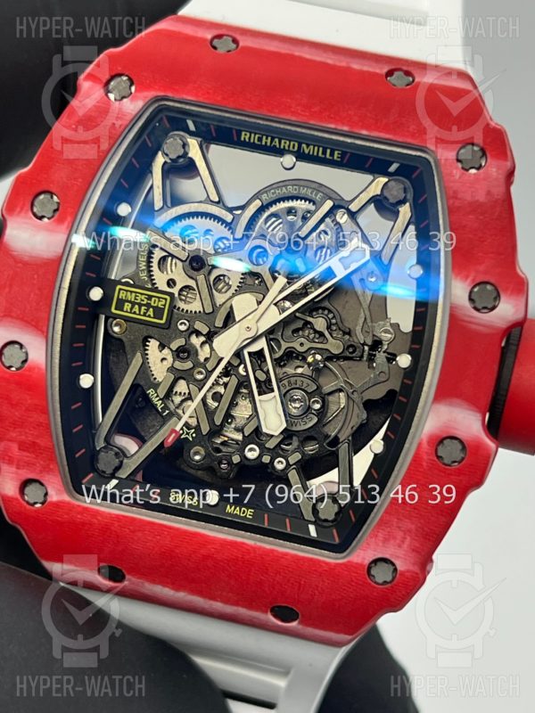 Товар Richard Mille RM 035-02 Rafa Red White Фото 3 - Richard Mille RM 035-02 Rafa Red White