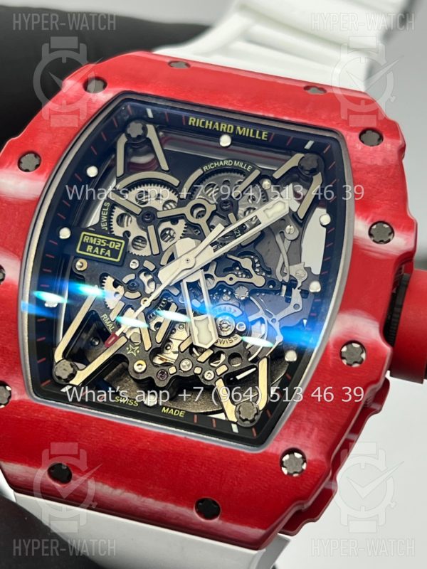 Товар Richard Mille RM 035-02 Rafa Red White Фото 4 - Richard Mille RM 035-02 Rafa Red White