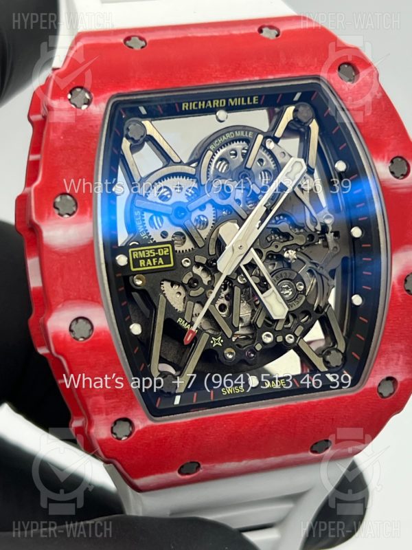 Товар Richard Mille RM 035-02 Rafa Red White Фото 5 - Richard Mille RM 035-02 Rafa Red White