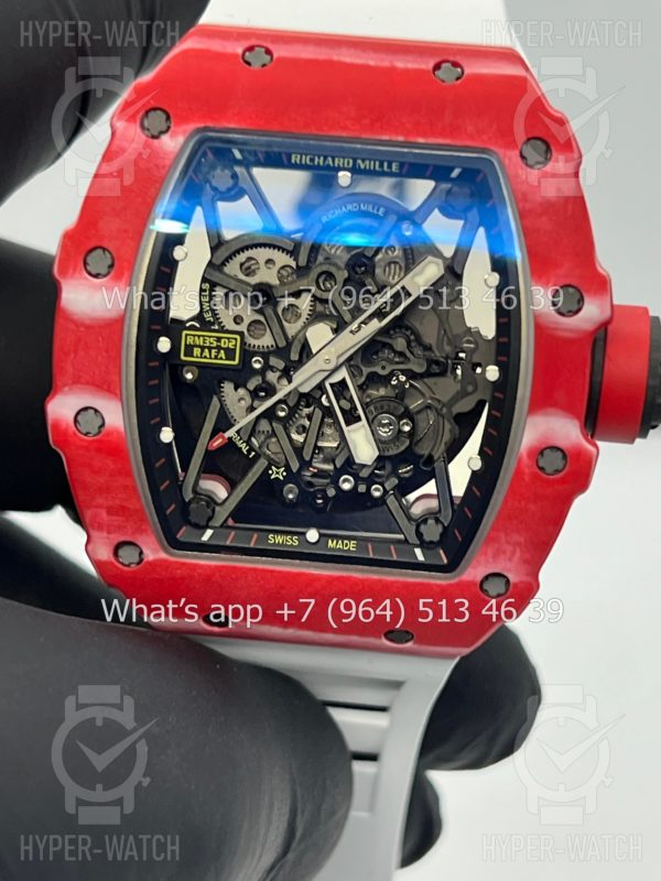 Товар Richard Mille RM 035-02 Rafa Red White Фото 6 - Richard Mille RM 035-02 Rafa Red White