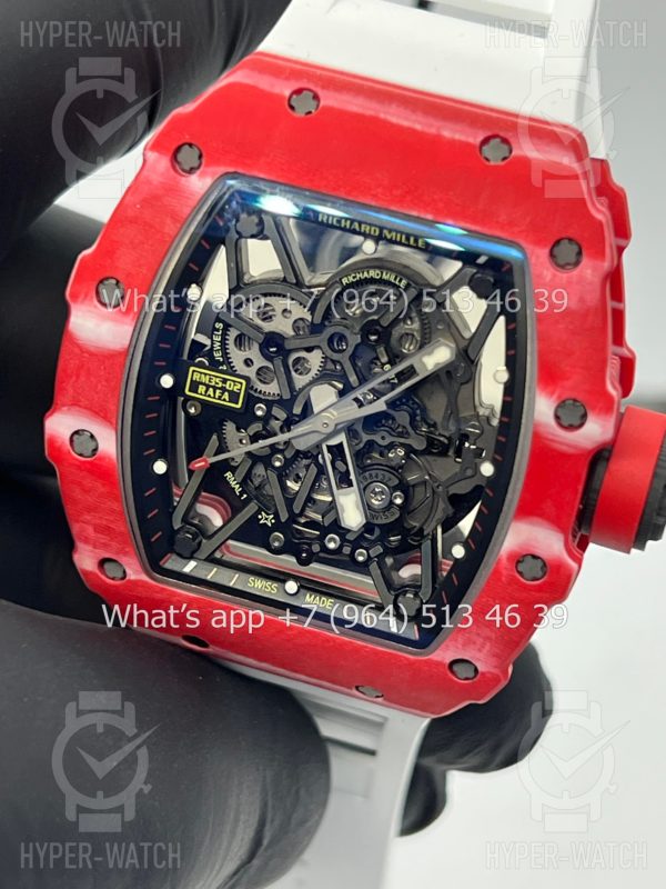 Товар Richard Mille RM 035-02 Rafa Red White Фото 7 - Richard Mille RM 035-02 Rafa Red White