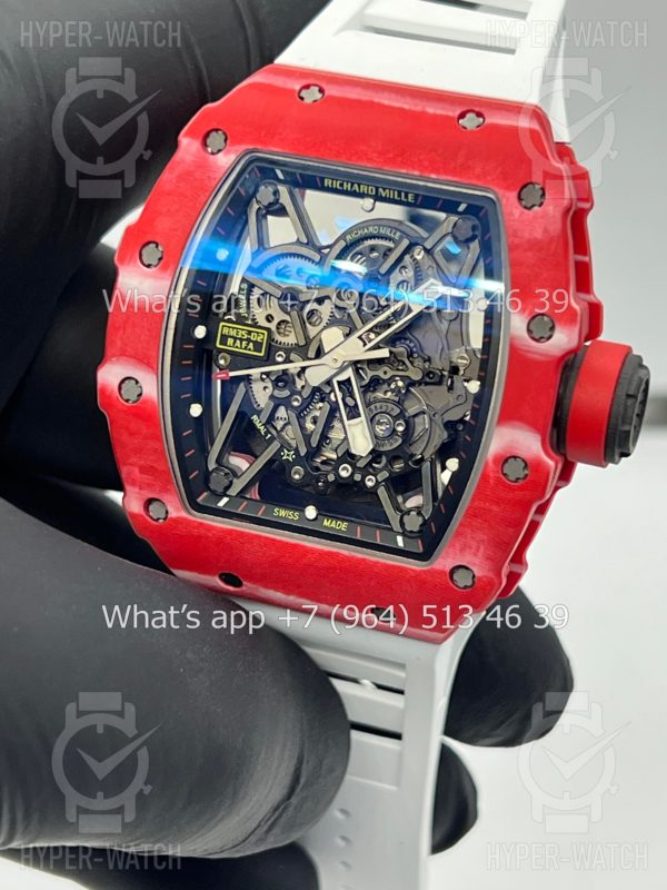 Товар Richard Mille RM 035-02 Rafa Red White Фото 9 - Richard Mille RM 035-02 Rafa Red White