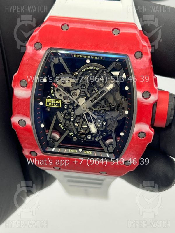 Товар Richard Mille RM 035-02 Rafa Red White Фото 12 - Richard Mille RM 035-02 Rafa Red White