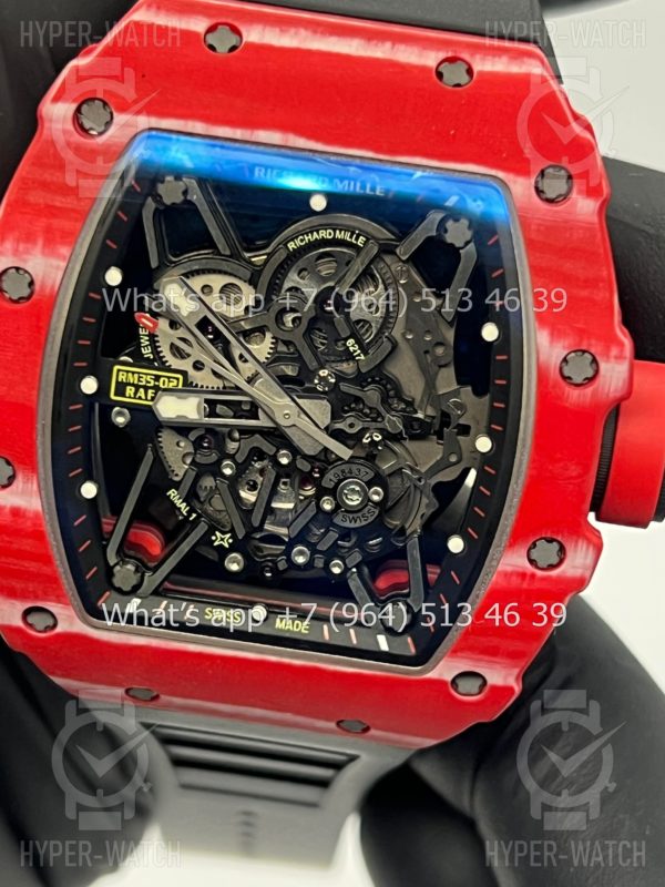 Товар Richard Mille RM 035-02 Rafa Red Black Фото 2 - Richard Mille RM 035-02 Rafa Red Black