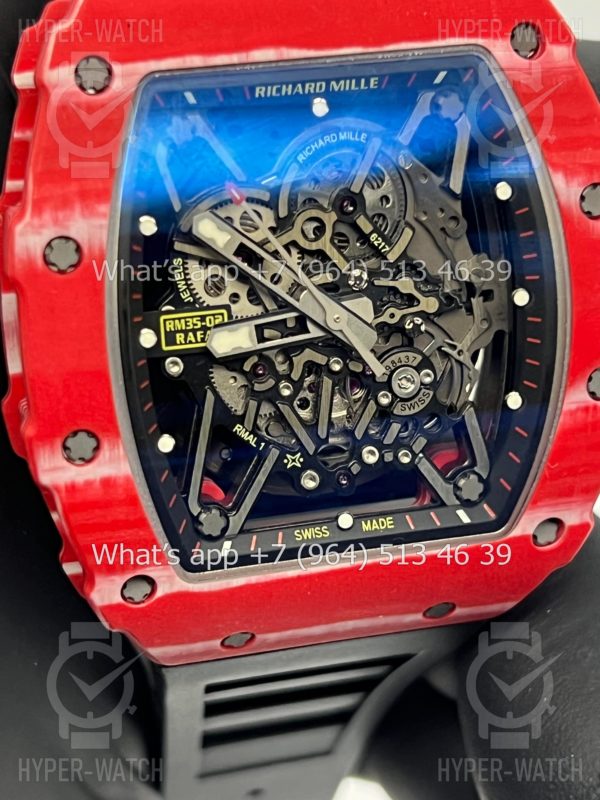 Товар Richard Mille RM 035-02 Rafa Red Black Фото 6 - Richard Mille RM 035-02 Rafa Red Black