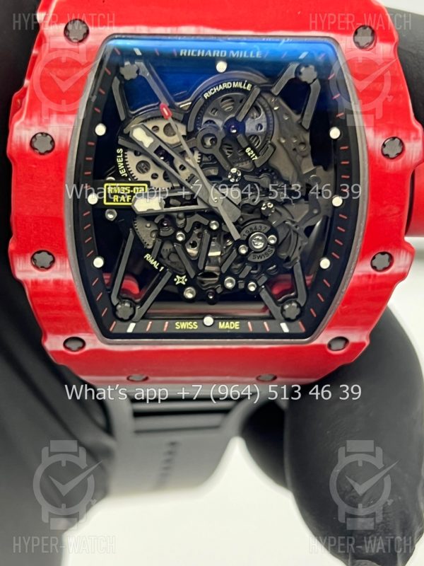 Товар Richard Mille RM 035-02 Rafa Red Black Фото 7 - Richard Mille RM 035-02 Rafa Red Black