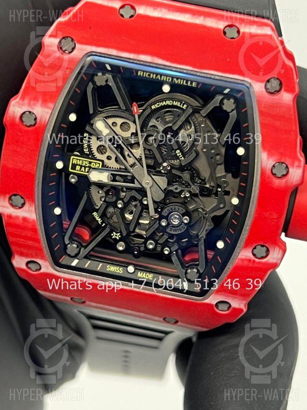 Товар Richard Mille RM 035-02 Rafa Red Black Фото 9 - Richard Mille RM 035-02 Rafa Red Black