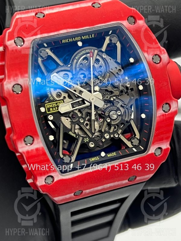 Товар Richard Mille RM 035-02 Rafa Red Black Фото 14 - Richard Mille RM 035-02 Rafa Red Black