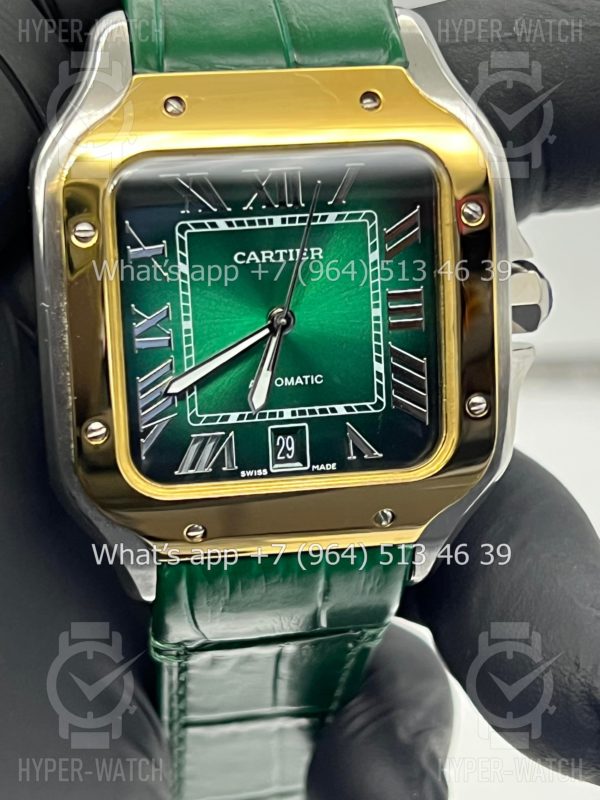 Фото 4 - Cartier Santos de Cartier 40mm Art 9056