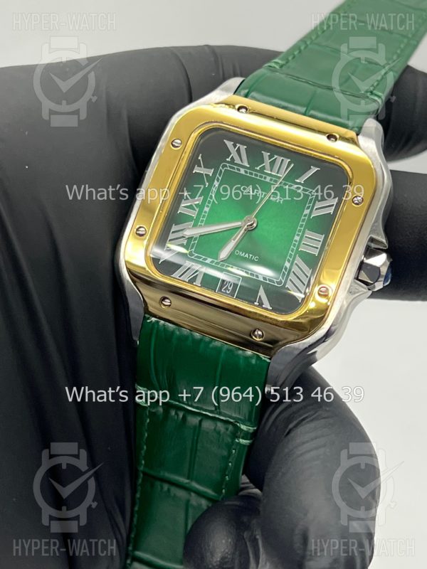 Фото 7 - Cartier Santos de Cartier 40mm Art 9056