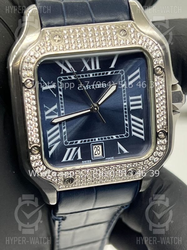 Фото 4 - Cartier Santos de Cartier 40mm Art 9061