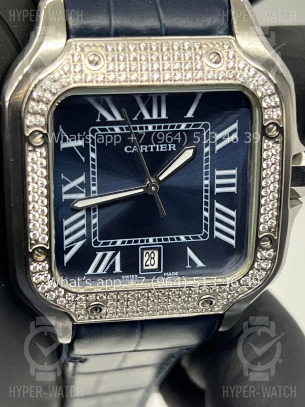 Фото 5 - Cartier Santos de Cartier 40mm Art 9061