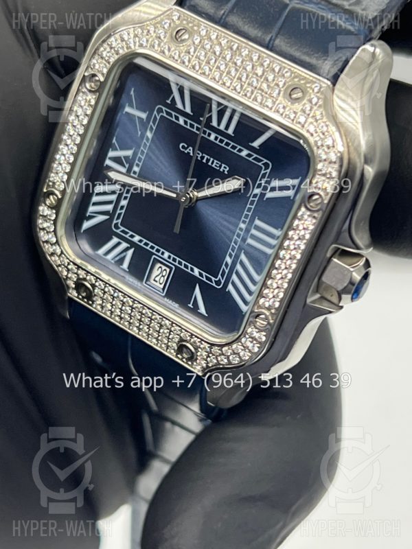 Фото 7 - Cartier Santos de Cartier 40mm Art 9061