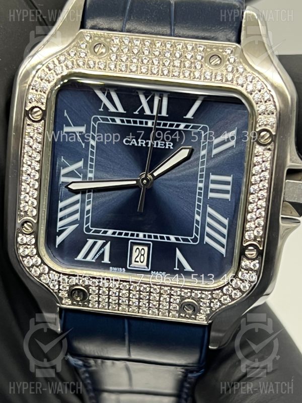 Фото 9 - Cartier Santos de Cartier 40mm Art 9061