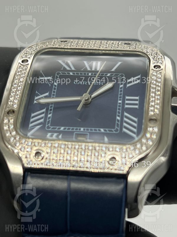 Фото 10 - Cartier Santos de Cartier 40mm Art 9061