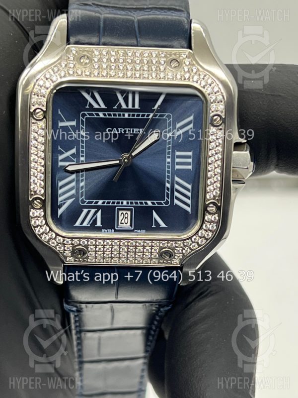 Фото 11 - Cartier Santos de Cartier 40mm Art 9061