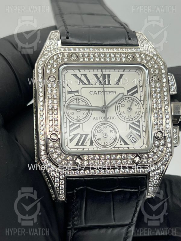 Фото 6 - Cartier Santos 100 XL Chronograph 41mm Art 9059