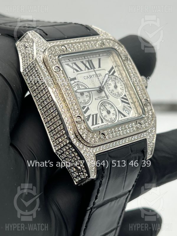 Фото 7 - Cartier Santos 100 XL Chronograph 41mm Art 9059