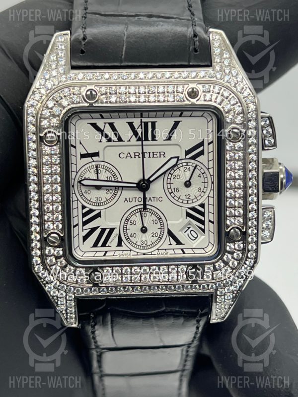 Фото 9 - Cartier Santos 100 XL Chronograph 41mm Art 9059