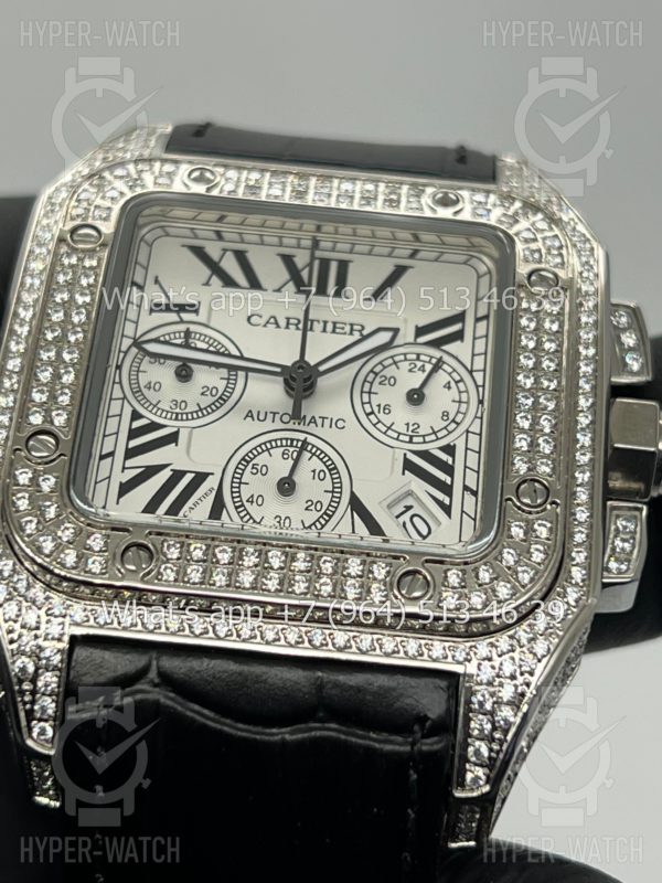Фото 11 - Cartier Santos 100 XL Chronograph 41mm Art 9059