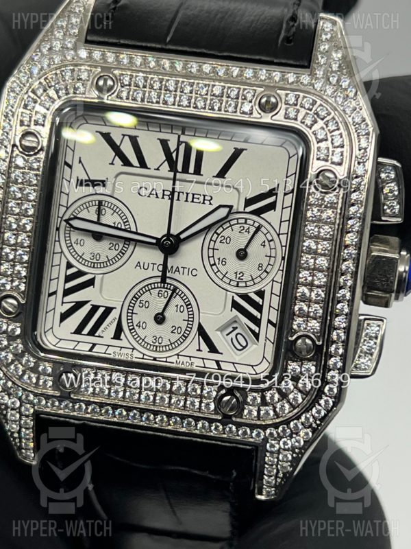 Фото 12 - Cartier Santos 100 XL Chronograph 41mm Art 9059