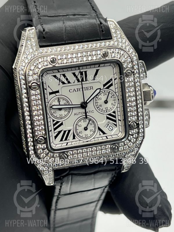 Фото 13 - Cartier Santos 100 XL Chronograph 41mm Art 9059