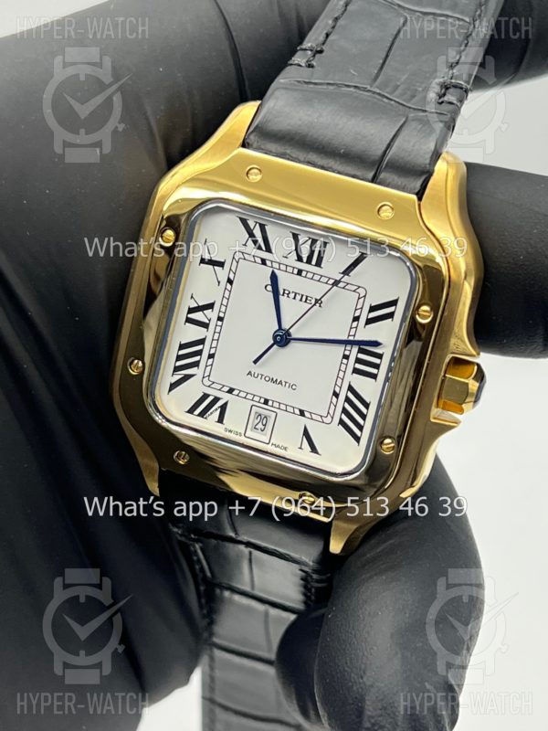 Фото 7 - Cartier Santos de Cartier 40mm Art 9067