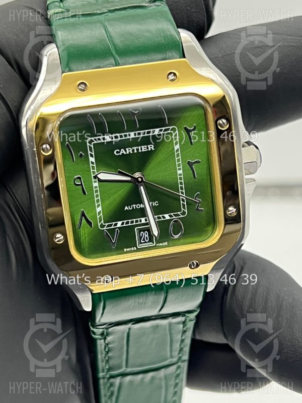 Фото 4 - Cartier Santos de Cartier 40mm Art 9058