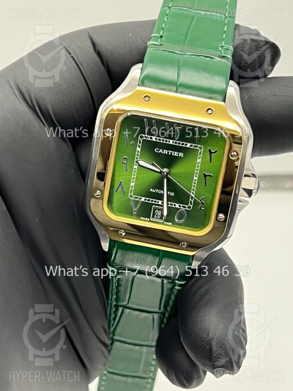 Фото 9 - Cartier Santos de Cartier 40mm Art 9058