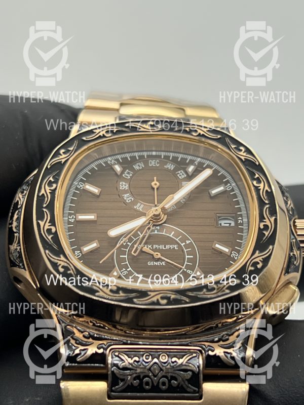 Товар Patek Philippe Nautilus 44mm Engraved Art 9088 Фото 3 - Patek Philippe Nautilus 44mm Engraved Art 9088