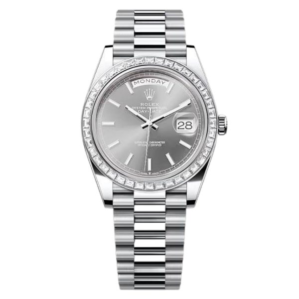 Товар Rolex Day-Date 40mm 228396tbr Silver Фото 1 - Rolex Day-Date 40mm 228396tbr Silver