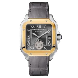 Фото 56 - Cartier Santos De Cartier 40mm Dual Time Art 8997