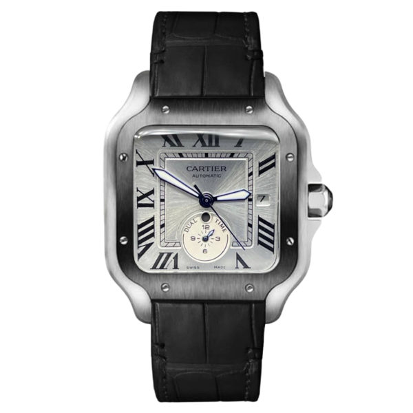Товар Cartier Santos De Cartier 40mm Dual Time Art 8998 Фото 1 - Cartier Santos De Cartier 40mm Dual Time Art 8998