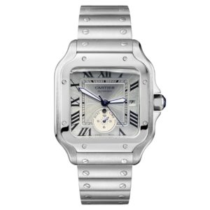 Фото 54 - Cartier Santos De Cartier 40mm Dual Time Art 8991