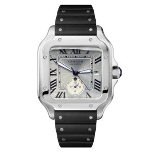 Фото 59 - Cartier Santos De Cartier 40mm Dual Time Art 9000