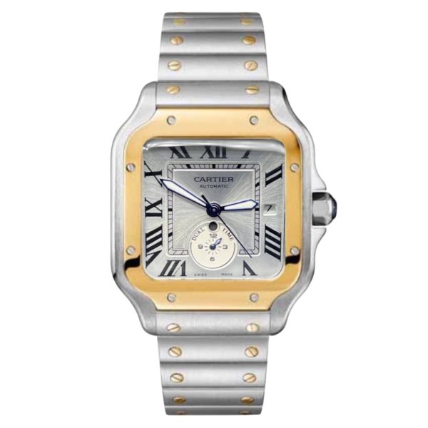 Товар Cartier Santos De Cartier 40mm Dual Time Art 8996 Фото 1 - Cartier Santos De Cartier 40mm Dual Time Art 8996
