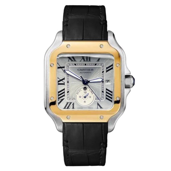 Товар Cartier Santos De Cartier 40mm Dual Time Art 9003 Фото 1 - Cartier Santos De Cartier 40mm Dual Time Art 9003