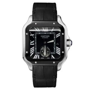 Фото 58 - Cartier Santos De Cartier 40mm Dual Time Art 9002